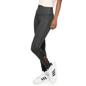 NEW Sporty High Waist X Strappy 7/8th Running Jogging Workout Leggings NWT